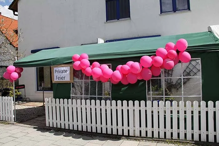 Private Feier zu 20 Jahren